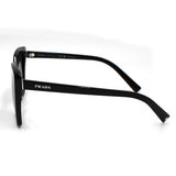 PRADA SUNGLASSES PR23ZSF 1AB5W1 55 GREY BLACK プラダ サングラス アジアンフィット メガネ 眼鏡 UVカット 紫外線カット メンズ レディース グレー ブラック