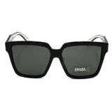 PRADA SUNGLASSES ASIAN FIT PR24ZSF 1AB5S0 57 D.GREY BLACK プラダ サングラス アジアンフィット メガネ 眼鏡 UVカット 紫外線カット メンズ レディース ダークグレー ブラック