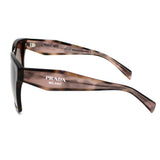 PRADA SUNGLASSES ASIAN FIT PR24ZSF 23A0A6 57 BROWN MAUVE TORTOISE プラダ サングラス アジアンフィット メガネ 眼鏡 UVカット 紫外線カット メンズ レディース ブラウン モーブトータス