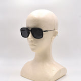 PRADA SUNGLASSES EYEWEAR PR57ZS 1BO5Z1 55 POLAR DARKGRAY BLACK プラダ サングラス アイウェア メガネ 眼鏡 UVカット 紫外線カット ポーラルダークグレー ブラック