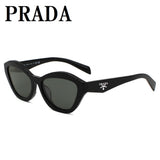 PRADA SUNGLASSES ASIAN FIT PRA02SF 16K08Z 55 D.GREY BLACK プラダ サングラス アジアンフィット メガネ 眼鏡 UVカット 紫外線カット メンズ レディース ダークグレー ブラック