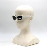 PRADA SUNGLASSES ASIAN FIT PRA02SF 17K08Z 55 D.GREY WHITE プラダ サングラス アジアンフィット メガネ 眼鏡 UVカット 紫外線カット メンズ レディース ダークグレー ホワイト