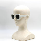 PRADA SUNGLASSES ASIAN FIT PRA13SF 1425S0 55 D.GREY TALC プラダ サングラス アジアンフィット メガネ 眼鏡 UVカット 紫外線カット メンズ レディース ダークグレー タルク