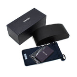 PRADA SUNGLASSES ASIAN FIT PRA13SF 1AB5S0 55 D.GREY BLACK プラダ サングラス アジアンフィット メガネ 眼鏡 UVカット 紫外線カット メンズ レディース ダークグレー ブラック