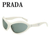PRADA SUNGLASSES ASIAN FIT PRA20SF 17K3C2 63 D.GREY TALC プラダ サングラス アジアンフィット メガネ 眼鏡 UVカット 紫外線カット メンズ レディース ダークグレー タルク