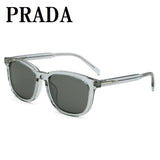 PRADA SUNGLASSES ASIAN FIT PRA21SF 19T175 55 D.GREY AZURE プラダ サングラス アジアンフィット メガネ 眼鏡 UVカット 紫外線カット メンズ レディース ダークグレー フラッシュシルバー アズール