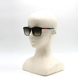 PRADA SUNGLASSES LINEA ROSSA PS01TSF DG00A7 57 GREY BLACK RUBBER プラダ サングラス リネア ロッサ アジアンフィット メガネ 眼鏡 UVカット 紫外線カット メンズ レディース グレー ブラックラバー