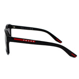PRADA LINEA ROSSA SUNGLASSES PS05YSF 1AB09U 58 GREY BLACK プラダ サングラス リネア ロッサ アジアンフィット メガネ 眼鏡 UVカット 紫外線カット メンズ レディース グレー ブラック