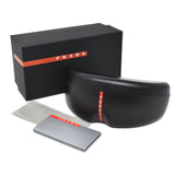 PRADA LINEA ROSSA SUNGLASSES PS05YSF 1AB09U 58 GREY BLACK プラダ サングラス リネア ロッサ アジアンフィット メガネ 眼鏡 UVカット 紫外線カット メンズ レディース グレー ブラック