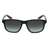 PRADA SUNGLASSES LINEA ROSSA PS06YS 1AB09U 56 GREY BLACK プラダ サングラス リネア ロッサ メガネ 眼鏡 UVカット 紫外線カット メンズ レディース グレー ブラック