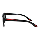 PRADA SUNGLASSES LINEA ROSSA PS06YS 1AB09U 56 GREY BLACK プラダ サングラス リネア ロッサ メガネ 眼鏡 UVカット 紫外線カット メンズ レディース グレー ブラック