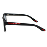 PRADA SUNGLASSES LINEA ROSSA PS06YS 1BO10J 56 D.BLUE MATTE BLACK プラダ サングラス リネア ロッサ グローバルフィット メガネ 眼鏡 UVカット 紫外線カット メンズ レディース ダークブルー ミラー マットブラック