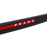 PRADA SUNGLASSES LINEA ROSSA PS06YS 1BO10J 56 D.BLUE MATTE BLACK プラダ サングラス リネア ロッサ グローバルフィット メガネ 眼鏡 UVカット 紫外線カット メンズ レディース ダークブルー ミラー マットブラック
