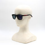 PRADA SUNGLASSES LINEA ROSSA PS06YS 1BO10J 56 D.BLUE MATTE BLACK プラダ サングラス リネア ロッサ グローバルフィット メガネ 眼鏡 UVカット 紫外線カット メンズ レディース ダークブルー ミラー マットブラック