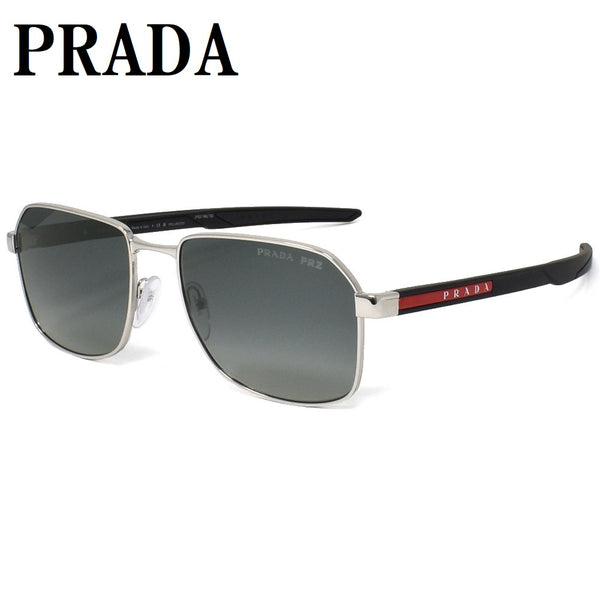 PRADA Linea Rossa SUNGLASSES EYEWEAR PS54WS 1BC06G 57 POLAR GRAY