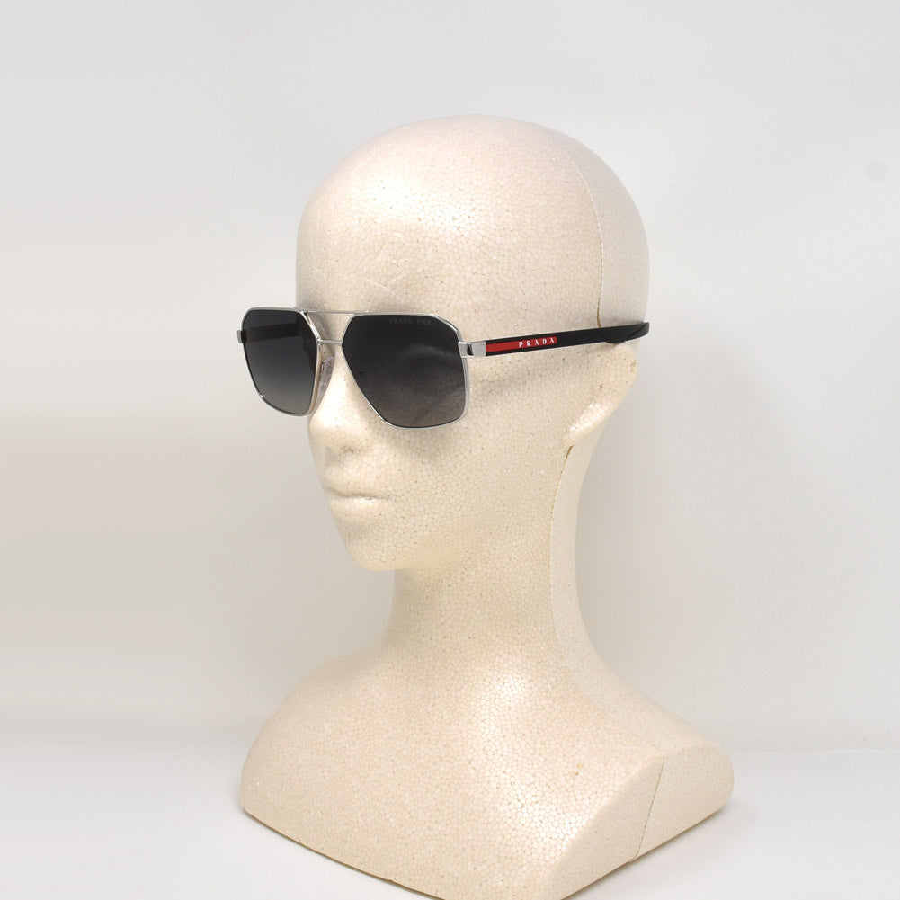 PRADA Linea Rossa SUNGLASSES EYEWEAR PS55WS 1BC06G 60 POLAR GRAY