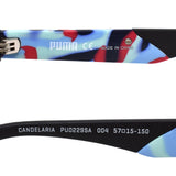 PUMA SUNGLASSES ASIAN FIT PU0229SA 004 57 BLUE MIRROR LENS プーマ サングラス アジアンフィット メガネ 眼鏡 UVカット 紫外線カット メンズ レディース ミラー ブルー