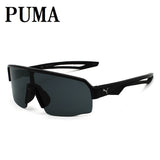 日本正規品 PUMA SUNGLASSES PU0399S 001 SMOKE BLACK プーマ サングラス メガネ 眼鏡 UVカット 紫外線カット メンズ レディース ミラー スモーク ブラック