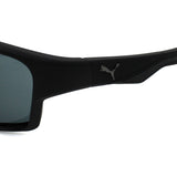 日本正規品 PUMA SUNGLASSES PU0437S 001 SMOKE BLACK プーマ サングラス グローバルフィット メガネ 眼鏡 UVカット 紫外線カット メンズ レディース スモーク ブラック