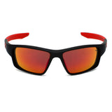 日本正規品 PUMA SUNGLASSES PU0437S 002 RED BLACK プーマ サングラス グローバルフィット メガネ 眼鏡 UVカット 紫外線カット メンズ レディース ミラー レッド ブラック