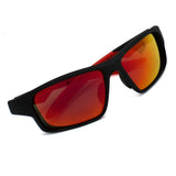 日本正規品 PUMA SUNGLASSES PU0437S 002 RED BLACK プーマ サングラス グローバルフィット メガネ 眼鏡 UVカット 紫外線カット メンズ レディース ミラー レッド ブラック