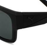 日本正規品 PUMA SUNGLASSES PU0438S 001 SMOKE BLACK プーマ サングラス グローバルフィット メガネ 眼鏡 UVカット 紫外線カット メンズ レディース スモーク ブラック