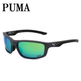 日本正規品 PUMA SUNGLASSES PU0480S 003 GREEN GREY プーマ サングラス グローバルフィット メガネ 眼鏡 UVカット 紫外線カット メンズ レディース ミラー グリーン グレー