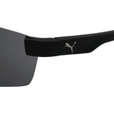 日本正規品 PUMA SUNGLASSES PU0481S 001 SMOKE BLACK プーマ サングラス グローバルフィット メガネ 眼鏡 UVカット 紫外線カット メンズ レディース スモーク ブラック