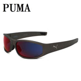 日本正規品 PUMA SUNGLASSES PU0483S 002 VIOLET SILVER プーマ サングラス グローバルフィット メガネ 眼鏡 UVカット 紫外線カット メンズ レディース ヴァイオレット シルバー