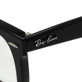 Ray Ban SUNGLASSES RB2140F 9015F 52 GREY CLEAR BLACK レイバン サングラス アジアンフィット 眼鏡 UVカット 紫外線カット メンズ レディース 調光レンズ グレークリア ブラック