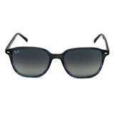 Ray Ban SUNGLASSES LEONARD RB2193F 13871 55 STRIPE GREY BLUE レイバン サングラス レオナルド ローブリッジフィット 眼鏡 UVカット 紫外線カット メンズ レディース ストライプグレー ブルー