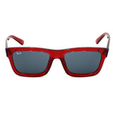 Ray Ban SUNGLASSES FULL FIT WARREN RB4396F 667987 57 D.GREY RED CLEAR レイバン サングラス ウォーレン フルフィット UVカット 紫外線カット メンズ レディース ダークグレー レッドクリア