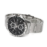SEIKO ANALOG WATCH CHRONOGRAPH QUARTZ SBTR005 SPIRIT BLACK SILVER セイコー スピリット クロノグラフ アナログ ウォッチ 腕時計 クォーツ 電池式 メンズ ブラック シルバー