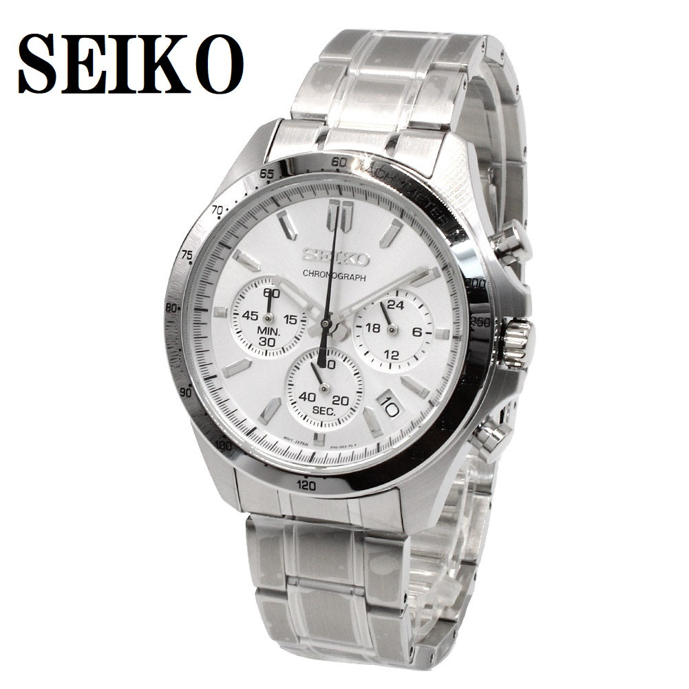 SEIKO ANALOG WATCH CHRONOGRAPH QUARTZ SBTR009 SPIRIT SILVER
