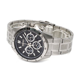 SEIKO ANALOG WATCH CHRONOGRAPH QUARTZ SBTR013 SPIRIT BLACK SILVER セイコー スピリット クロノグラフ アナログ ウォッチ 腕時計 クォーツ 電池式 メンズ ブラック シルバー