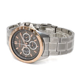 SEIKO ANALOG WATCH CHRONOGRAPH QUARTZ SBTR026 SPIRIT BROWN SILVER セイコー スピリット クロノグラフ アナログ ウォッチ 腕時計 クォーツ 電池式 メンズ ブラウン シルバー