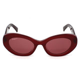 日本正規品 Salvatore Ferragamo SUNGLASSES SF1080S 614 RED BURGUNDY サルヴァトーレ フェラガモ サングラス グローバルフィット メガネ 眼鏡 UVカット 紫外線カット レディース レッド バーガンディー