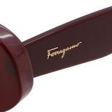 日本正規品 Salvatore Ferragamo SUNGLASSES SF1080S 614 RED BURGUNDY サルヴァトーレ フェラガモ サングラス グローバルフィット メガネ 眼鏡 UVカット 紫外線カット レディース レッド バーガンディー