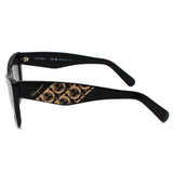 日本正規品 Salvatore Ferragamo SUNGLASSES SF1081SE 001 GREY BLACK サルヴァトーレ フェラガモ サングラス グローバルフィット メガネ 眼鏡 UVカット 紫外線カット レディース グレー ブラック