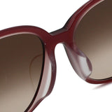 日本正規品 Salvatore Ferragamo SUNGLASSES SF1091SLB 614 BROWN BURGUNDY サルヴァトーレ フェラガモ サングラス アジアンフィット メガネ 眼鏡 UVカット 紫外線カット レディース ブラウン バーガンディー