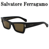 日本正規品 Salvatore Ferragamo SUNGLASSES SF2006S 001 L.BROWN BLACK サルヴァトーレ フェラガモ サングラス グローバルフィット メガネ 眼鏡 UVカット 紫外線カット レディース ライトブラウン ブラック