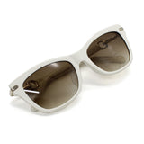 日本正規品 Salvatore Ferragamo SUNGLASSES SF2019SLB 103 GREY WHITE サルヴァトーレ フェラガモ サングラス グローバルフィット メガネ 眼鏡 UVカット 紫外線カット レディース グレー ホワイト