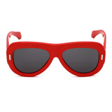 日本正規品 Salvatore Ferragamo SUNGLASSES SF2029SE 600 GREY RED サルヴァトーレ フェラガモ サングラス グローバルフィット メガネ 眼鏡 UVカット 紫外線カット レディース グレー レッド