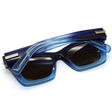 日本正規品 Salvatore Ferragamo SUNGLASSES SF2031S 415 KHAKI BLUE サルヴァトーレ フェラガモ サングラス グローバルフィット メガネ 眼鏡 UVカット 紫外線カット レディース カーキ ブルー