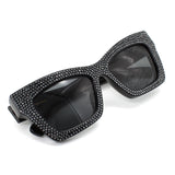 日本正規品 Salvatore Ferragamo SUNGLASSES SF2045SR 001 GREY BLACK サルヴァトーレ フェラガモ サングラス グローバルフィット メガネ 眼鏡 UVカット 紫外線カット レディース グレー ブラック