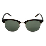 日本正規品 SAINT LAURENT SUNGLASSES SL108 015 GREEN HAVANA SILVER サンローラン サングラス ノーズパット UVカット 紫外線カット メンズ レディース グリーン ハバナ シルバー
