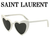 日本正規品 SAINT LAURENT SUNGLASSES ASIAN FIT SL 181 LOULOU 003 GREY IVORY サンローラン サングラス アジアンフィット UVカット 紫外線カット レディース グレー アイボリー