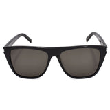 国内正規品 SAINT LAURENT SUNGLASSES SL 1F 001 BLACK サンローラン サングラス アジアンフィット アイウェア メガネ 眼鏡 UVカット 紫外線カット ブラック