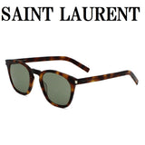 SAINT LAURENT SUNGLASSES SL28 SLIM 002 GREEN HAVANA サンローラン サングラス グローバルフィット メガネ 眼鏡 紫外線カット メンズ レディース グリーン ハバナ