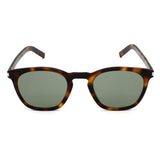 SAINT LAURENT SUNGLASSES SL28 SLIM 002 GREEN HAVANA サンローラン サングラス グローバルフィット メガネ 眼鏡 紫外線カット メンズ レディース グリーン ハバナ